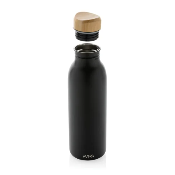 Avira Alcor RCS gerecycled RVS enkelwandige waterfles 600ML - Afbeelding 4