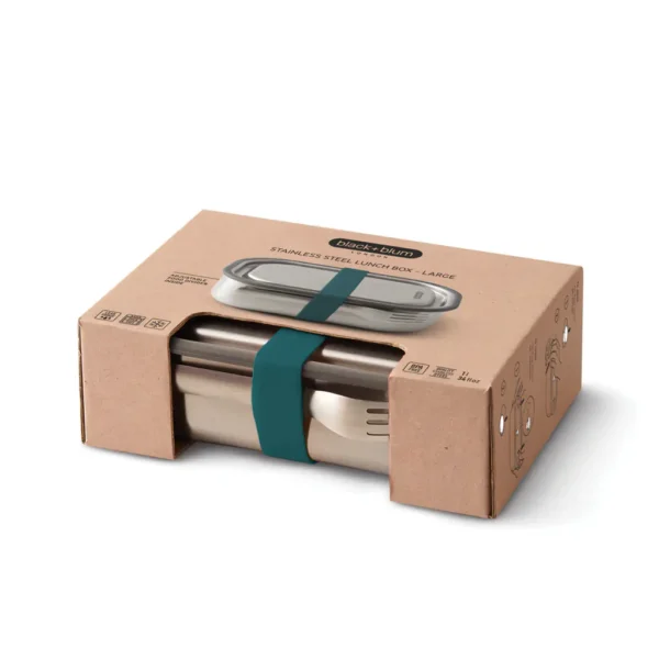 Black+Blum RVS Lunchbox Groot - Afbeelding 15