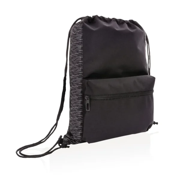 AWARE RPET Reflecterende drawstring rugzak - Afbeelding 4