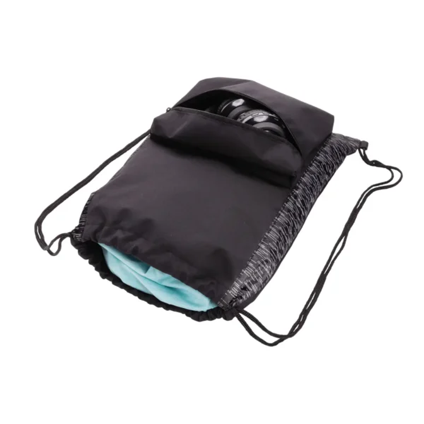 AWARE RPET Reflecterende drawstring rugzak - Afbeelding 5