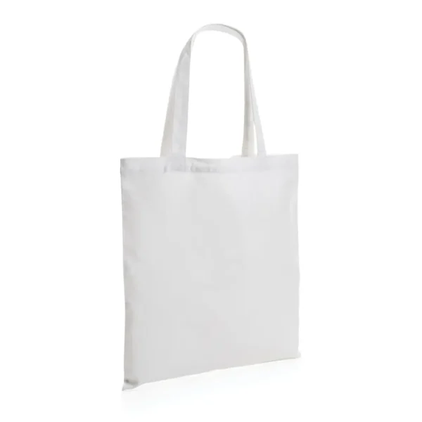Impact AWARE gerecycled katoenen draagtas 145gsm