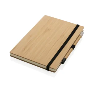 Alternative view of Bamboe notitieboek en infinity potlood set