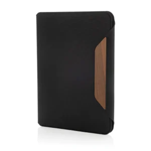 Teri AWARE? RPET en walnoot A5-portfolio