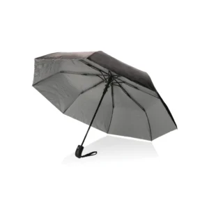 21 "Impact AWARE  RPET 190T Pongee tweekleurige miniparaplu