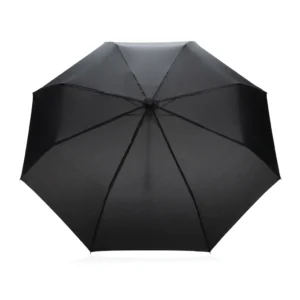 Alternative view of 20.5" Impact AWARE RPET 190T pongee bamboe miniparaplu