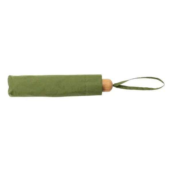 20.5" Impact AWARE RPET 190T pongee bamboe miniparaplu - Afbeelding 27