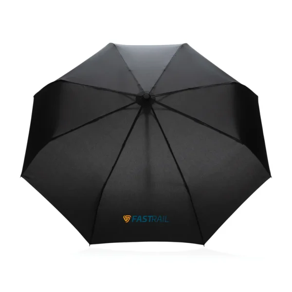21" Impact AWARE RPET 190T bamboe auto open/dicht paraplu - Afbeelding 8