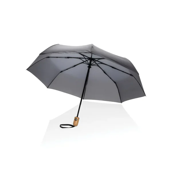 21" Impact AWARE RPET 190T bamboe auto open/dicht paraplu - Afbeelding 9