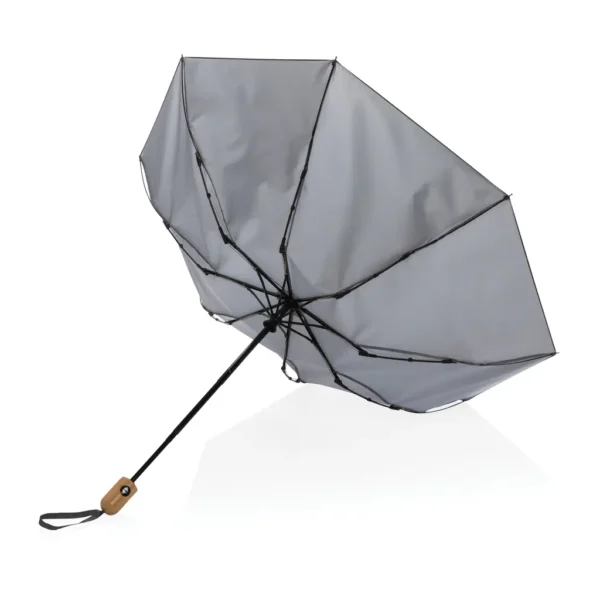 21" Impact AWARE RPET 190T bamboe auto open/dicht paraplu - Afbeelding 11