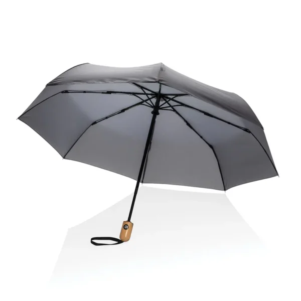 21" Impact AWARE RPET 190T bamboe auto open/dicht paraplu - Afbeelding 15