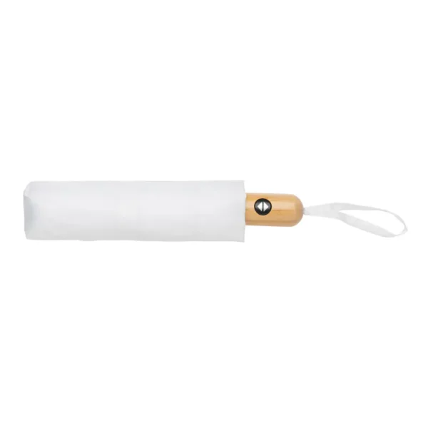 21" Impact AWARE RPET 190T bamboe auto open/dicht paraplu - Afbeelding 23