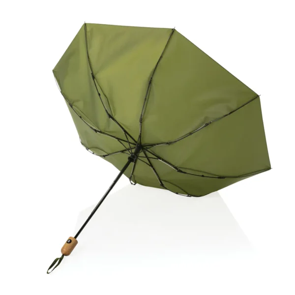 21" Impact AWARE RPET 190T bamboe auto open/dicht paraplu - Afbeelding 45
