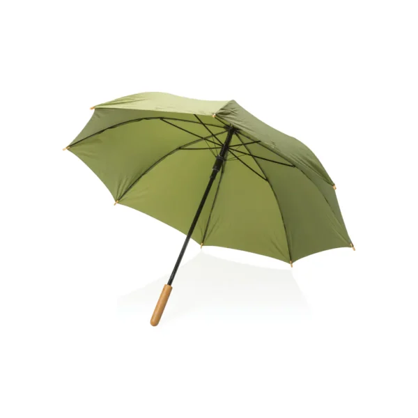 23" Impact AWARE RPET 190T auto open bamboe paraplu - Afbeelding 12