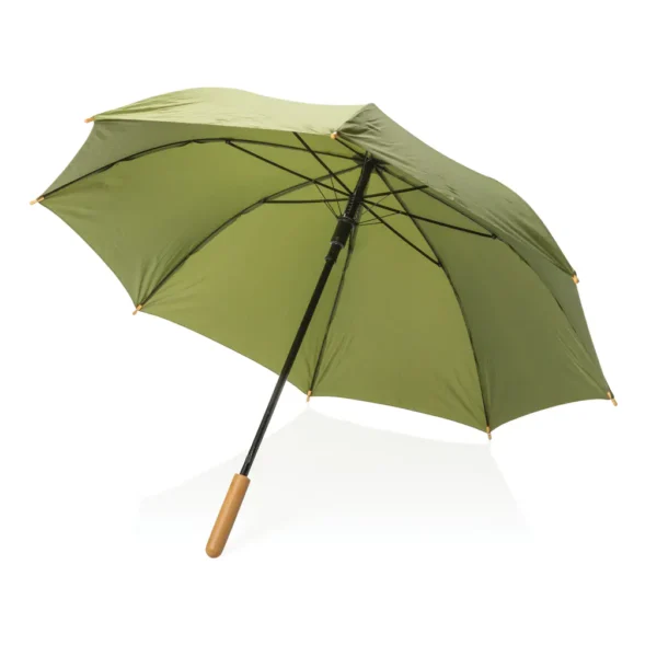 23" Impact AWARE RPET 190T auto open bamboe paraplu - Afbeelding 15