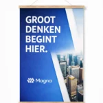 Posters met houten hanger