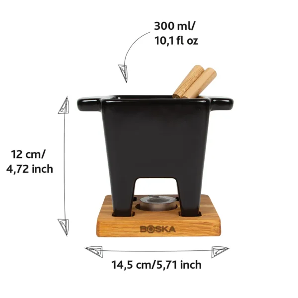 BOSKA Tapas Fondue Nero - 300 ml - Afbeelding 3