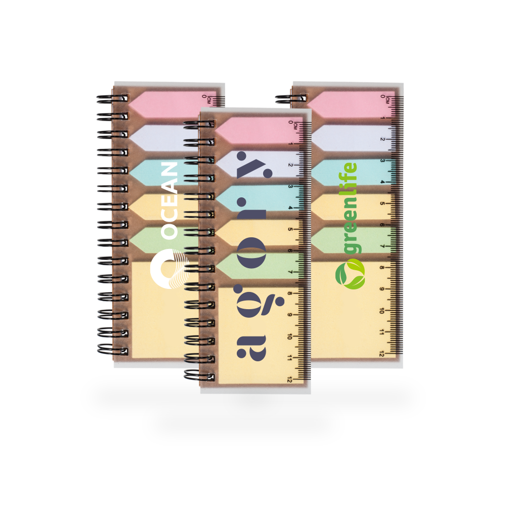 Spinner Notitieboek met memoblokken