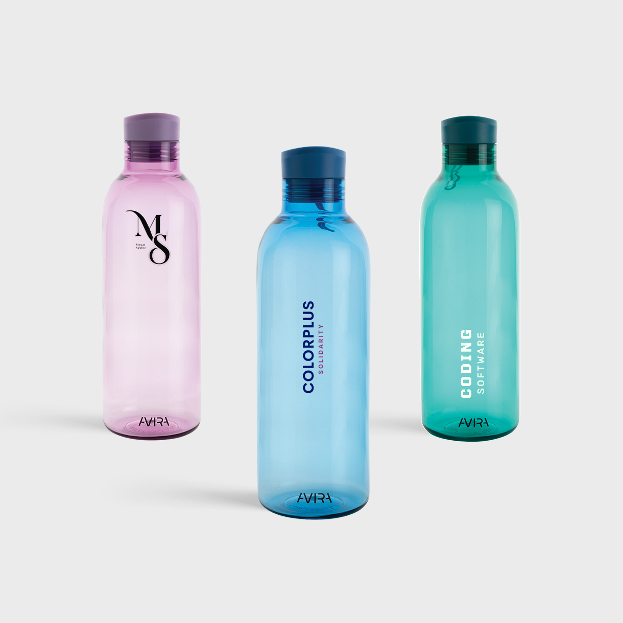 Gerecycleerde plastic waterfles | 1 liter
