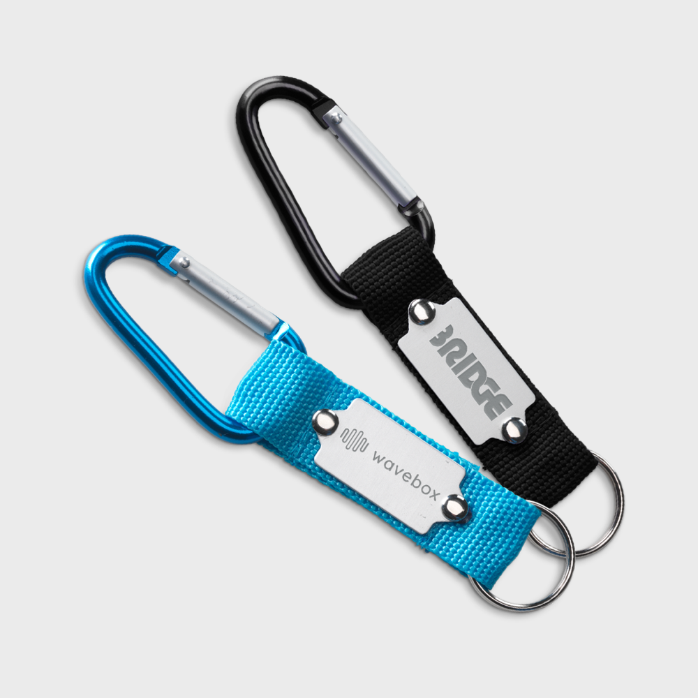 Sleutelhanger met karabijnhaak