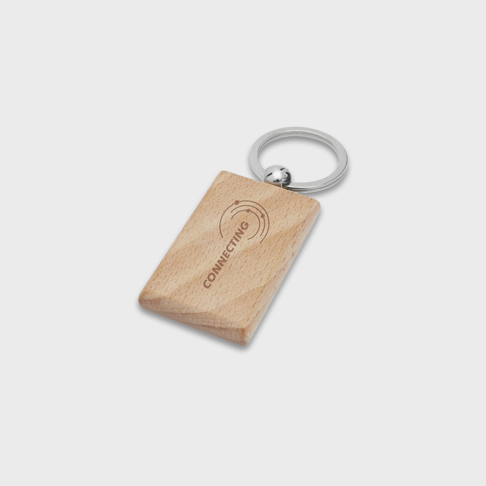 Gian sleutelhanger van beukenhout