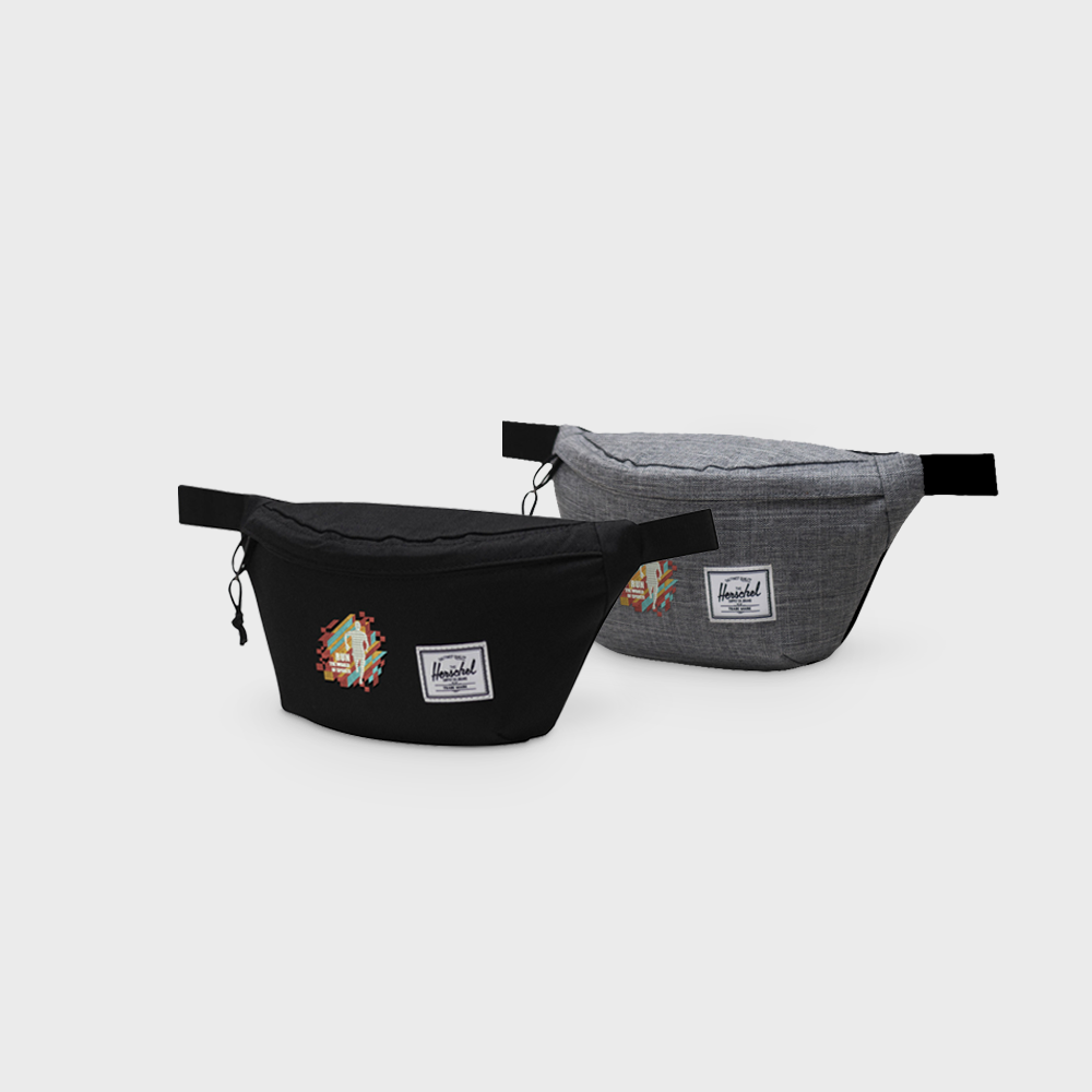 Herschel heuptas van gerecycled polyester