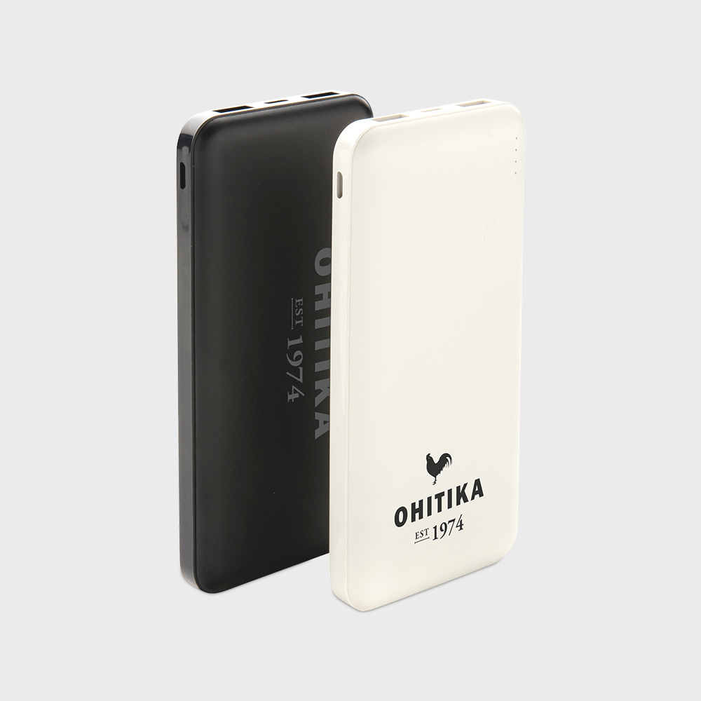 High density 10.000 mAh zakformaat powerbank