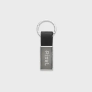 Sleutelhanger PU RCS gerecycled zinklegering