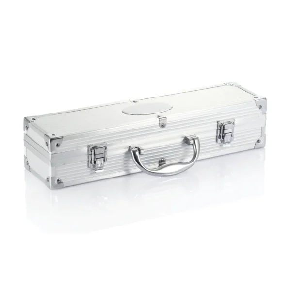 3-delige barbecue set in aluminium koffer - Afbeelding 2