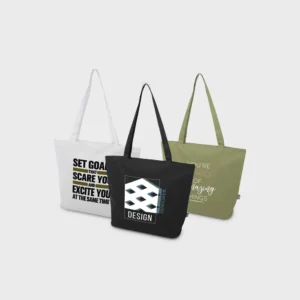 Panama GRS gerecyclede polyester tas met rits