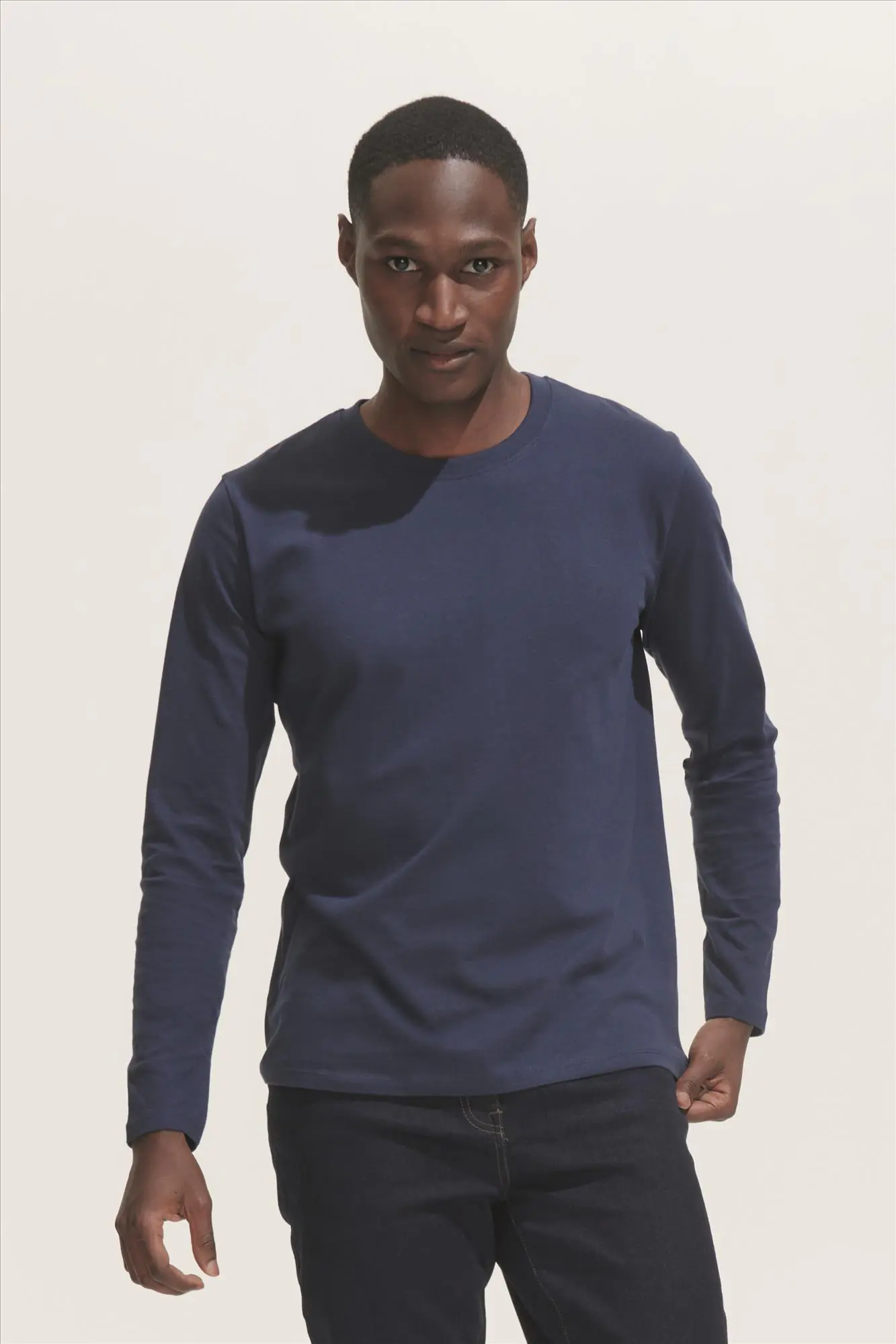 Heren T-shirt Lange mouw bedrukken