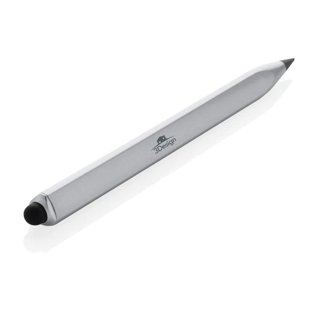 Alternative view of Eon RCS gerecycled aluminium infinity pen