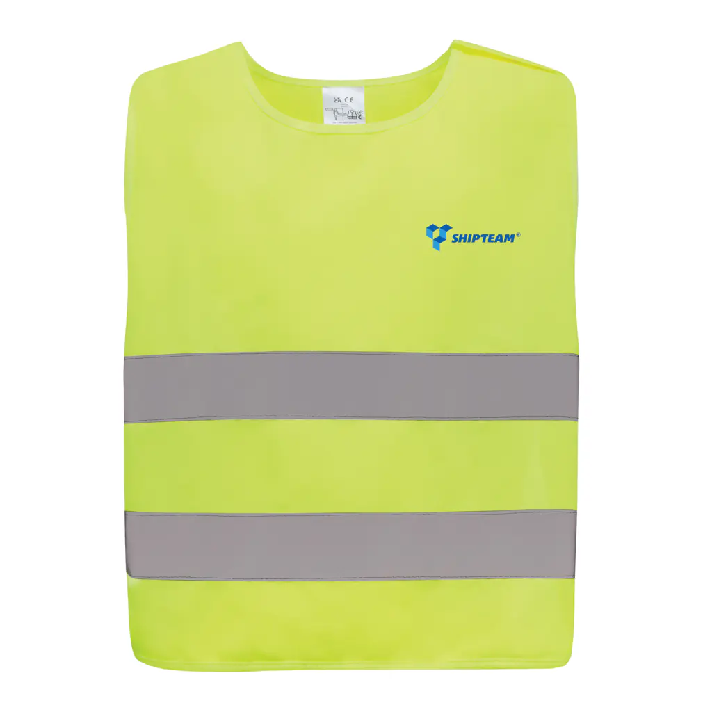 Alternative view of grs gerecycled PET reflecterend veiligheidsvest 7-12 jaar