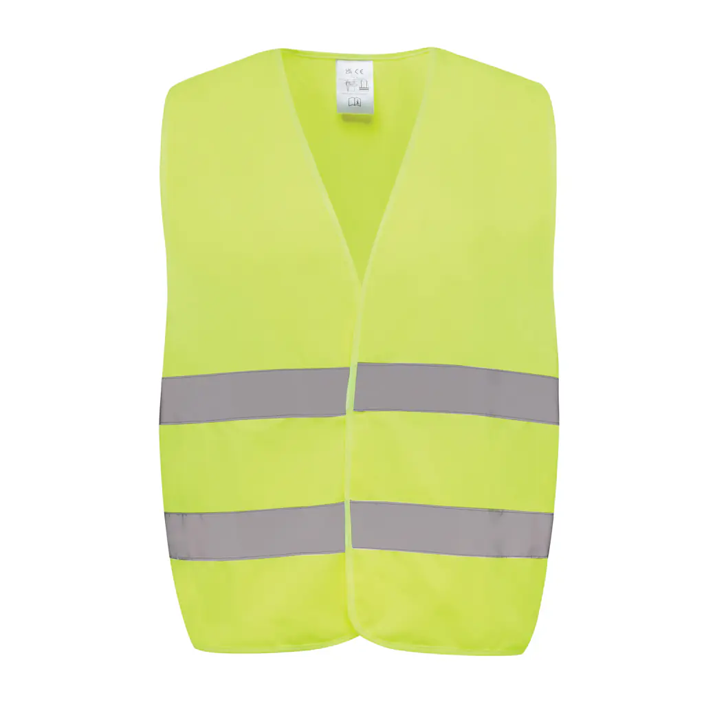 grs gerecycled PET reflecterend veiligheidsvest