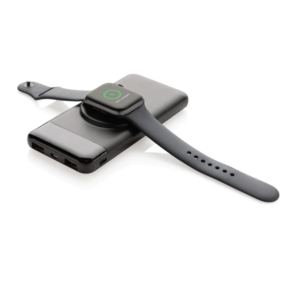 10.000 mAh draadloze powerbank met smart watch lader - Afbeelding 3