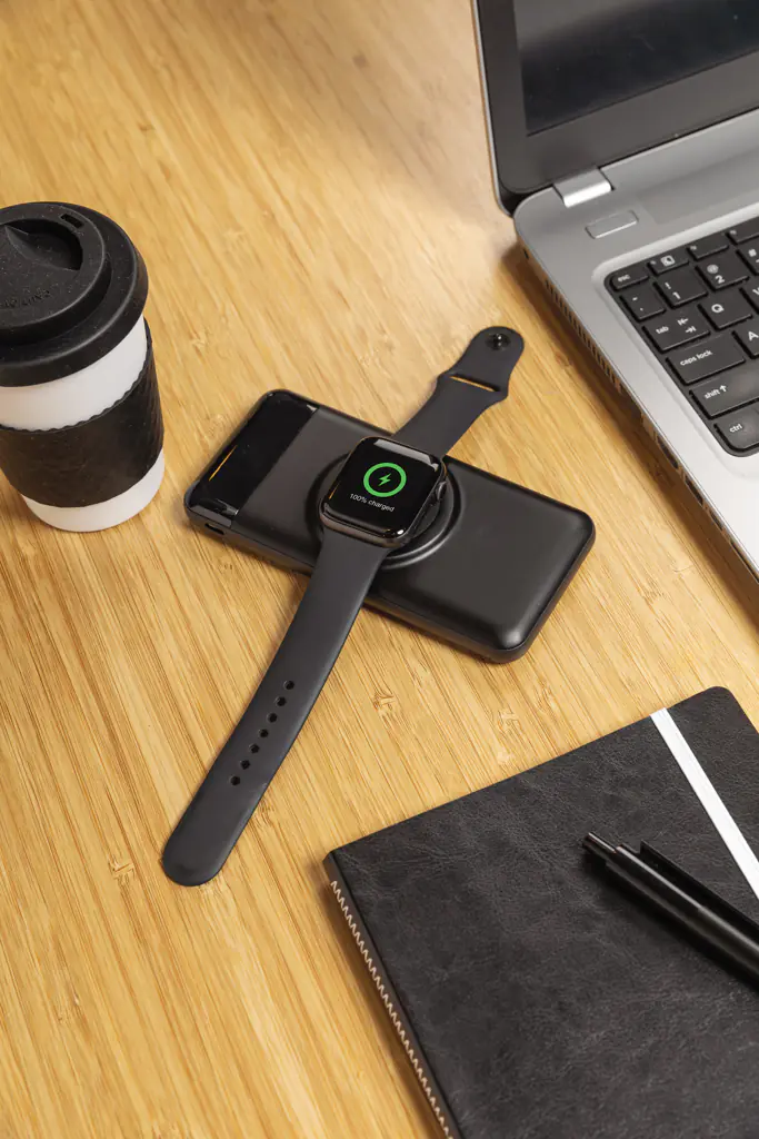 10.000 mAh draadloze powerbank met smart watch lader - Afbeelding 9
