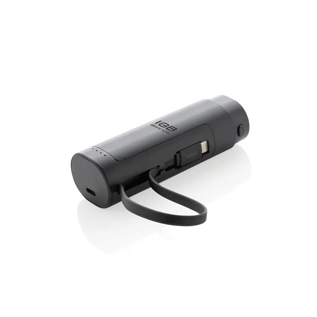 Alternative view of CycleCell 5000mAh powerbank met verwijderbare batterij