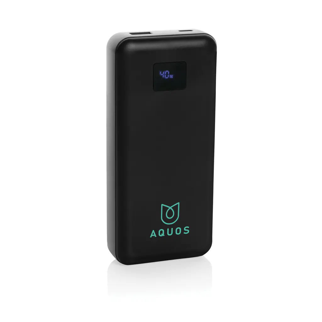 Alternative view of Gridley RCS gerecycled plastic 20000 65W laptop powerbank