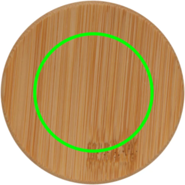 Dubbelwandig borosilicaatglas met bamboe deksel 350ml set - Afbeelding 3