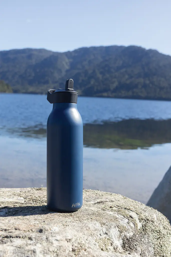 Avira Ara RCS recycled staal fliptop water fles 500ML - Afbeelding 11