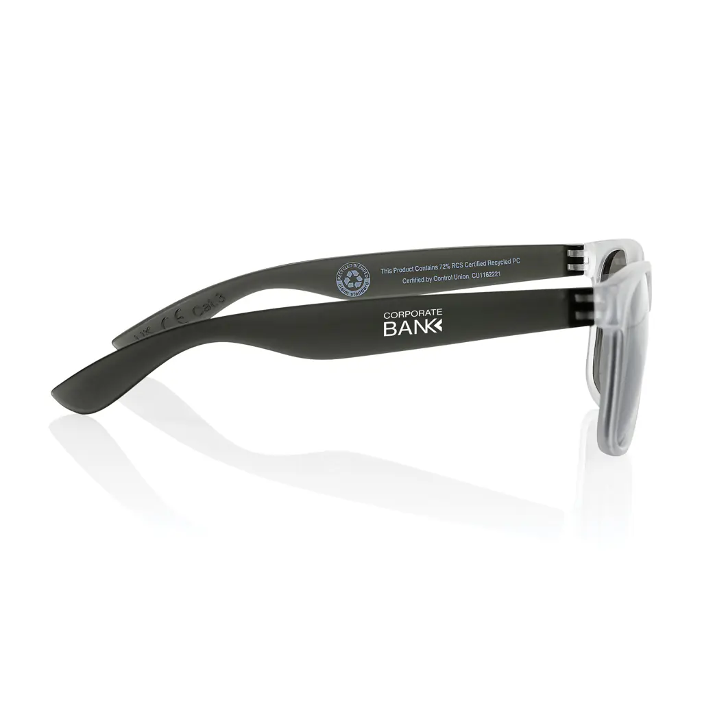 Alternative view of Gleam RCS zonnebril met gerecycled PC spiegelglas