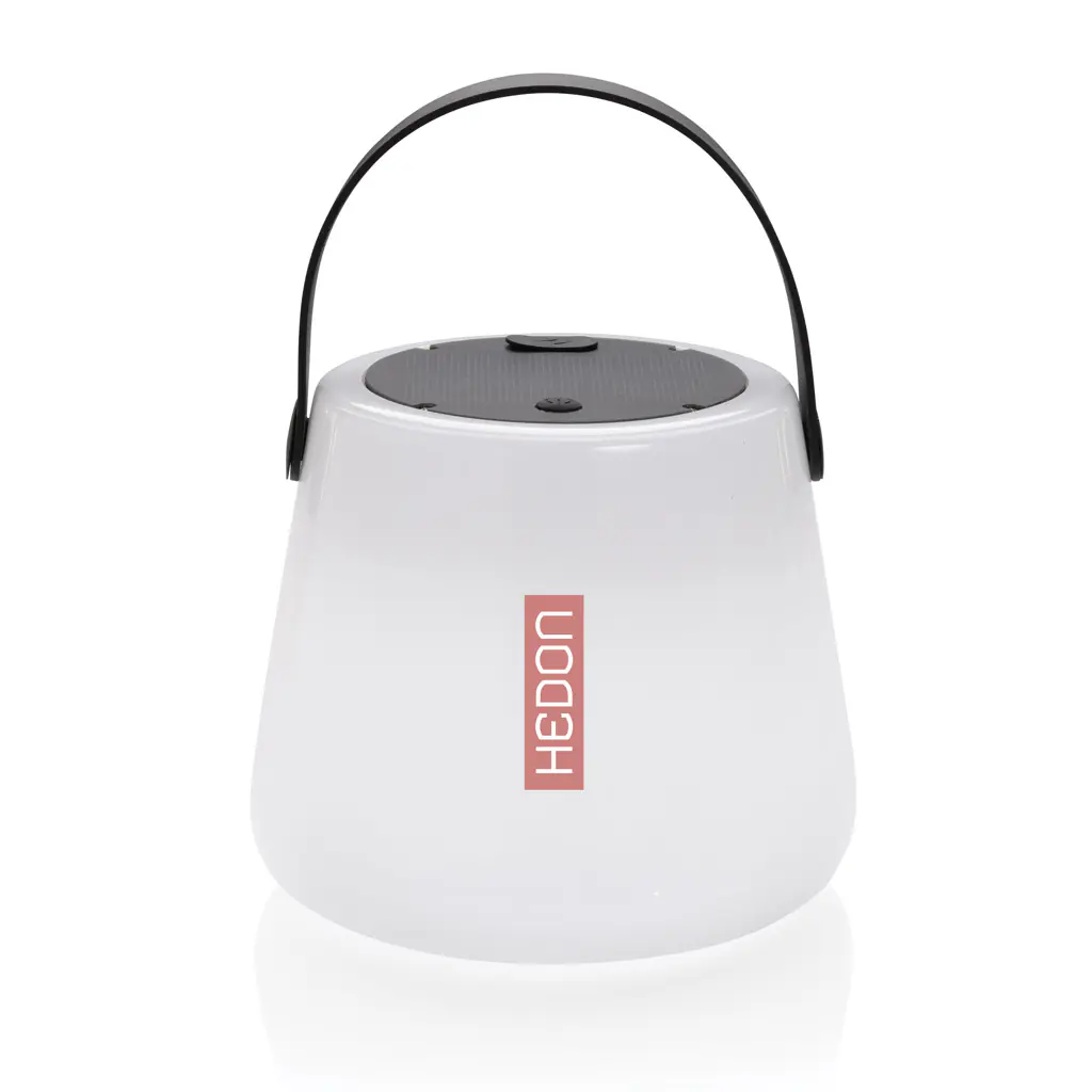 Alternative view of Solar Glow RCS gerecycled plastic USB-oplaadbare buitenlamp