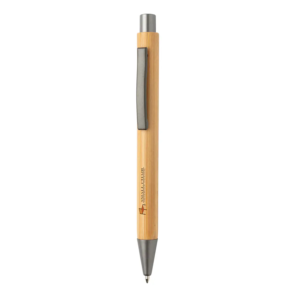 Alternative view of Slim design bamboe pen