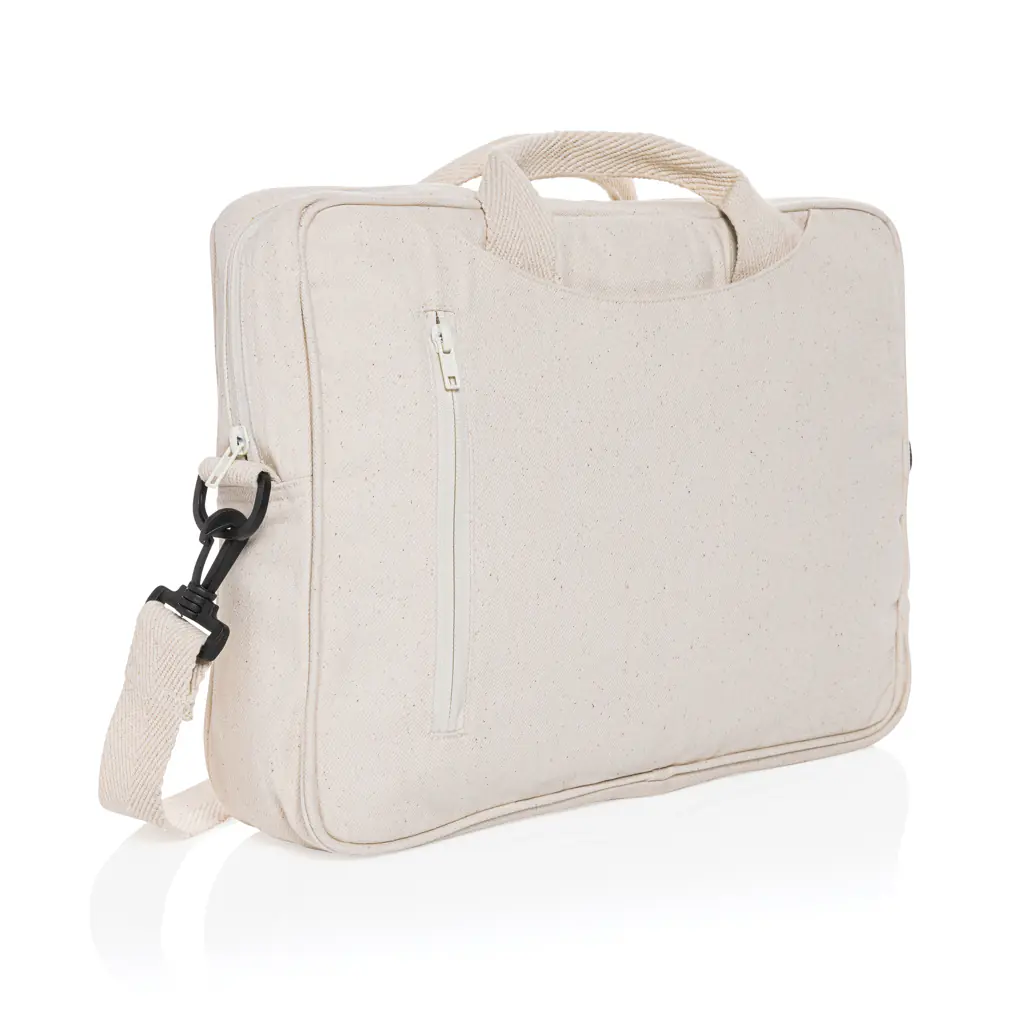 Laluka AWARE gerecyclede katoenen 15,4 inch laptoptas