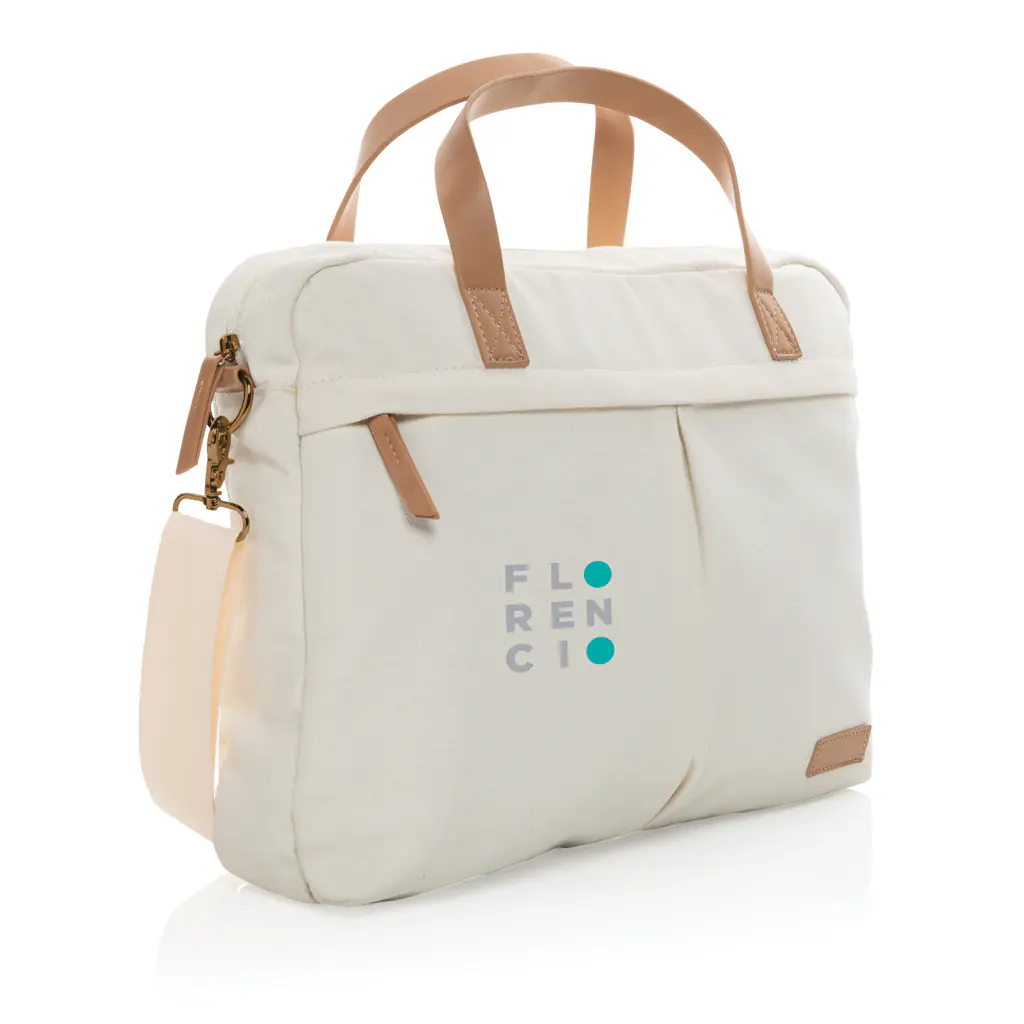 Alternative view of Impact AWARE 16 oz. recycled canvas laptoptas