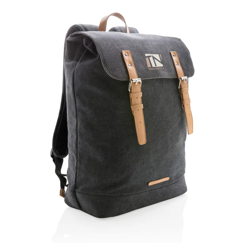 Alternative view of Canvas laptop rugzak PVC vrij