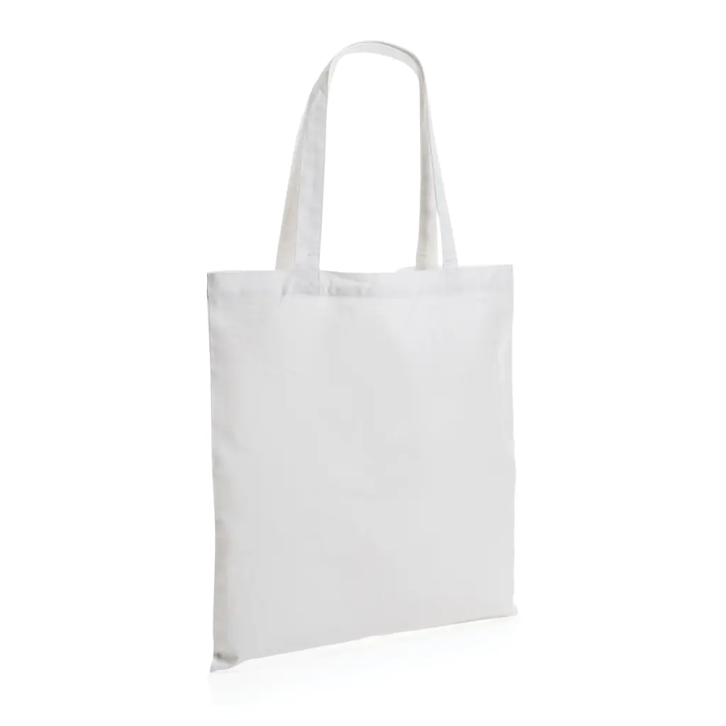 Impact AWARE gerecycled katoenen draagtas 145gsm