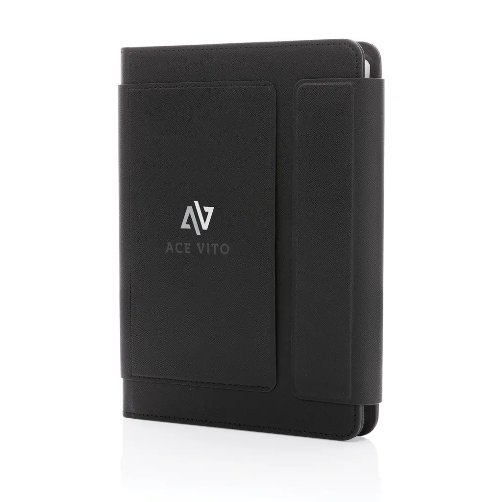 Alternative view of Swiss Peak Heritage RCS rPU steenpapier portfolio A5