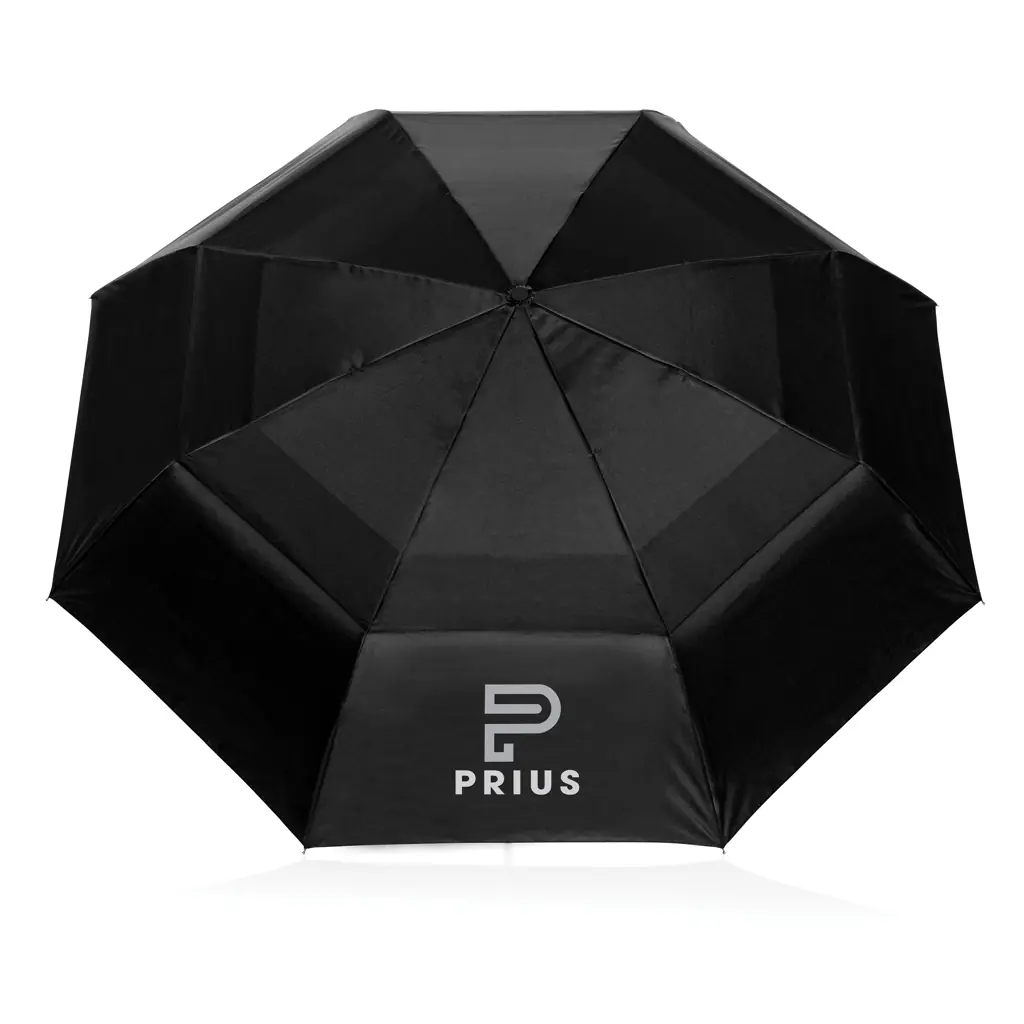 Alternative view of Swiss Peak AWARE Tornado 27" pocket stormparaplu