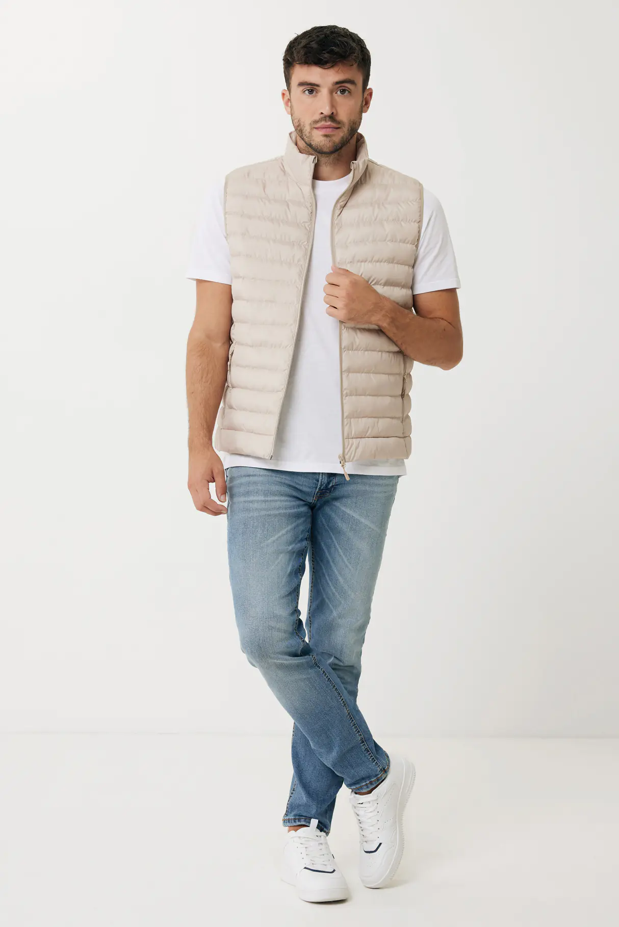 IQONIQ Meru heren gerecycled polyester bodywarmer
