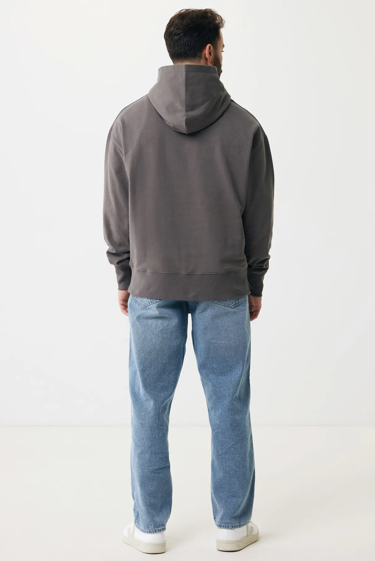 IQONIQ Yoho gerecycled katoen relaxed hoodie - Afbeelding 3